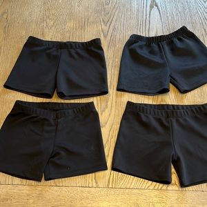 4 pair of cheer spanx from Champion Force all size adult medium